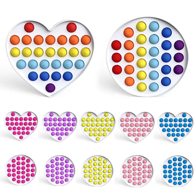 

DHL delivery Silicone+PC Decompression Toys-Sensory Push Pop-up Bubbles Intellectual Toys Autism Anxiety Relieves the Stress of Students and Office Workers, Ivory