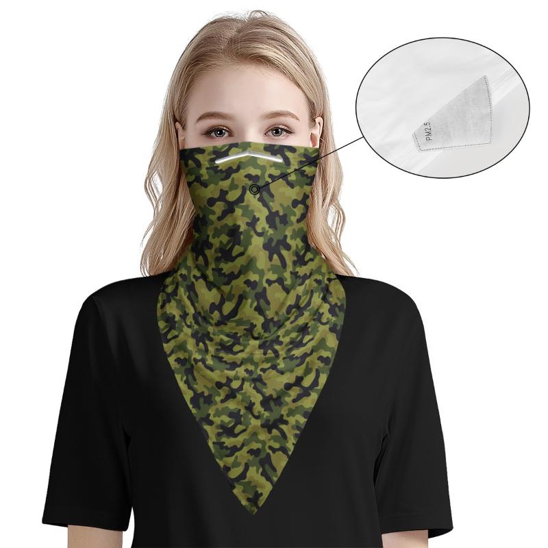 

Hats, Scarves & Gloves Sets Arrive Fashion Custom Design Camouflage Camo 3D Print Bandana Customer Drop Wholesalers
