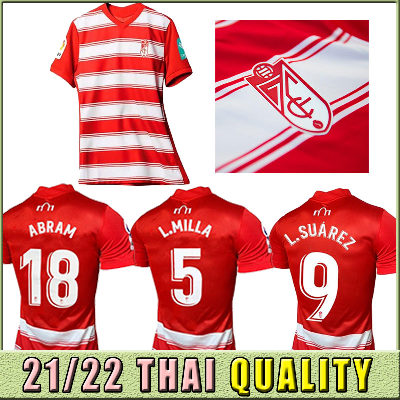 

2021 2022 Granada Soccer Jerseys 21 22 VADILLO SOLDADO A.PUERTAS F.VICO HERRERA DOMINGOS D. D.MACHIS C.FERNANDEZ Football shirt home away third