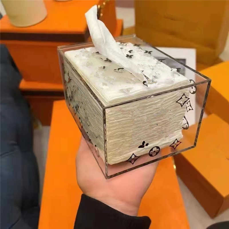 

European-style Tissue Boxes fashion design paper box high quality classic home Napkins