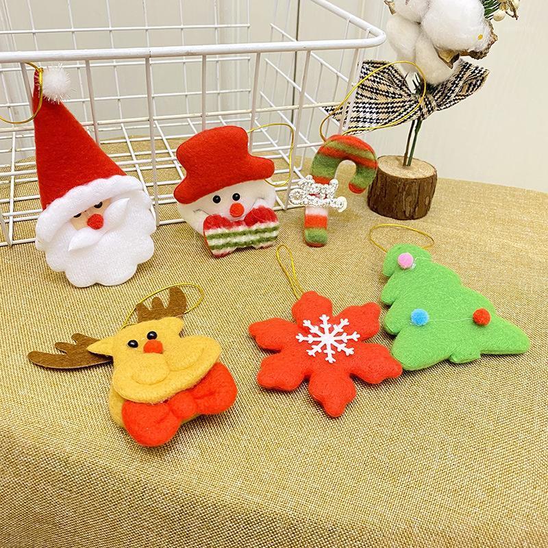 

Party Decoration Santa Claus Christmas Tree Snowman Deer Cloth Pendant Duoduo Bag El Shopping Mall
