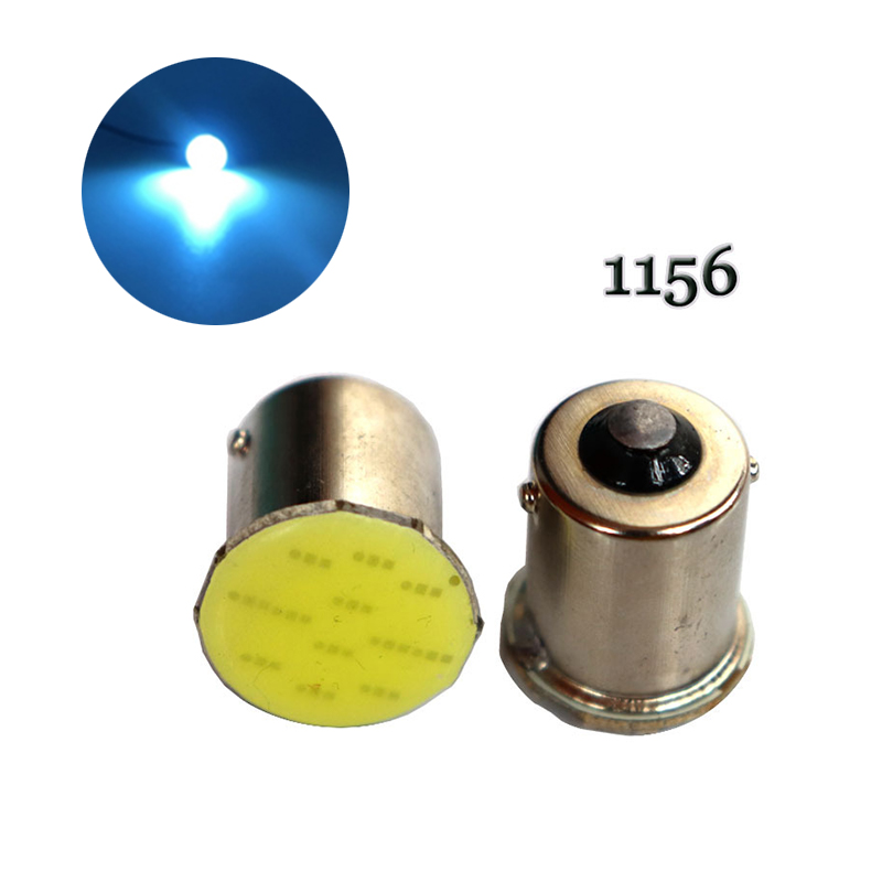 

50Pcs/Lot Ice Blue COB 1156 BA15S 12SMD Car LED Light Signal Bulbs Super Bright Auto Turn Tail Reverse Parking Brake Lamp 12V