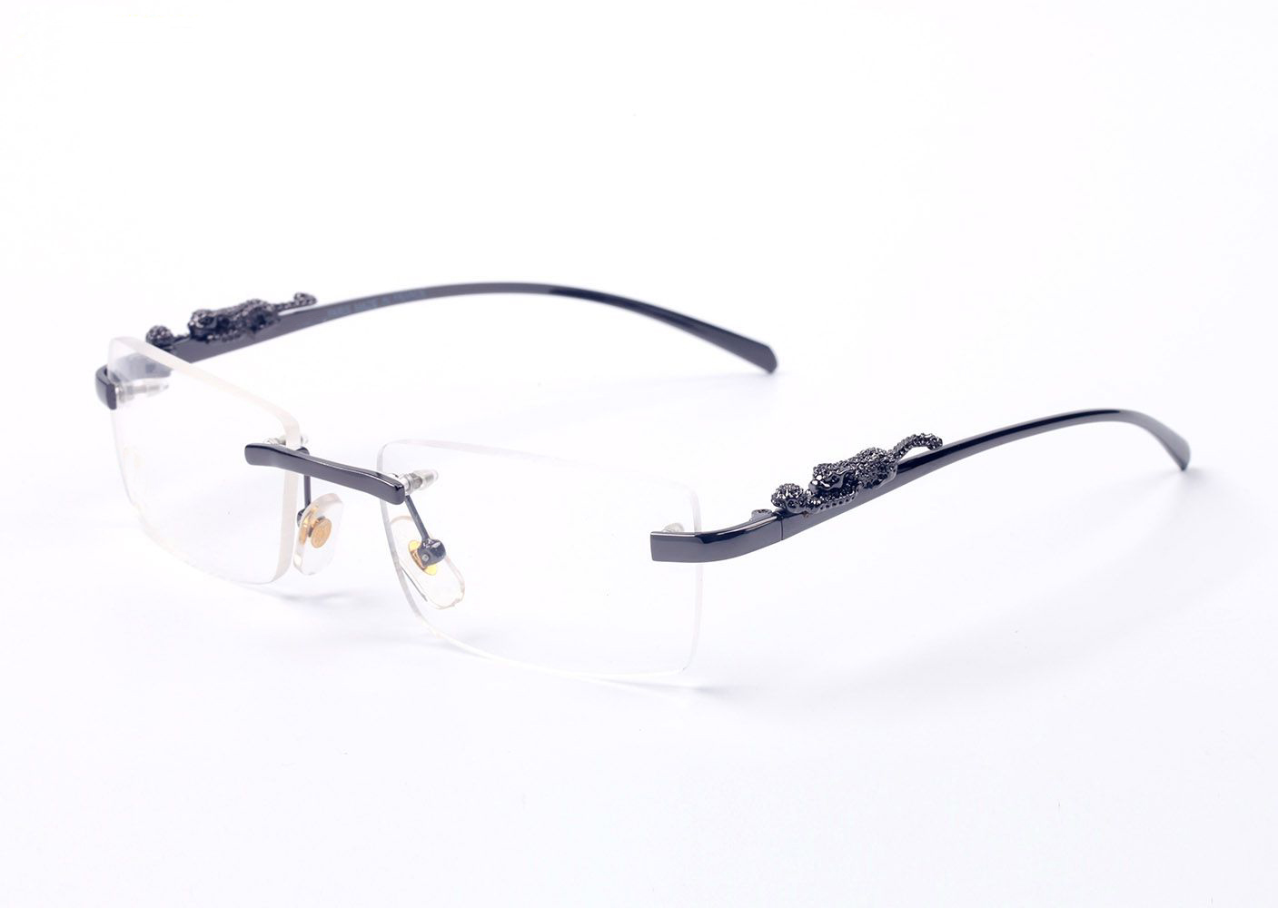 lunettes new designer sunglasses for men black brown clear lenses sports rimless buffalo horn glasses fashion women gold wood eyeglasses with box