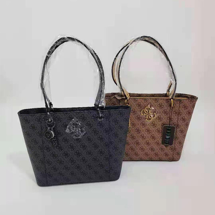 

2021 New Gue & Ss Old Flower Bucket Women's Shopping Bag