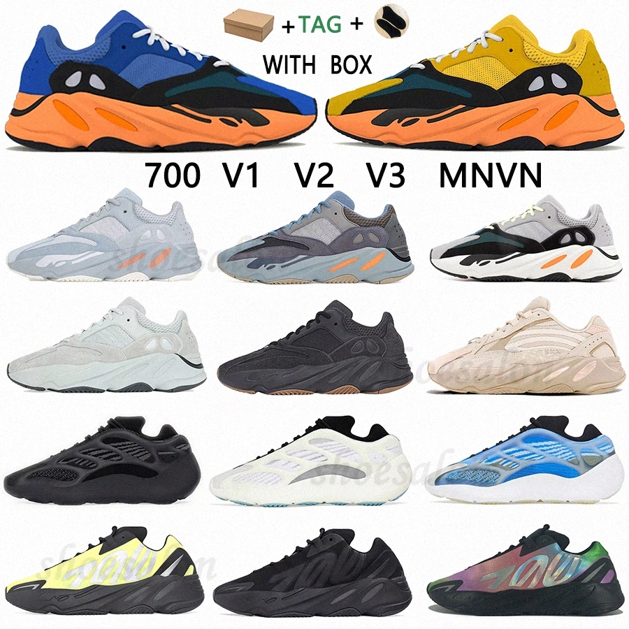 

2021 kanye 700 v1 v2 v3 MNVN wave shoes West Cream Sun Runner mens sneakers Azael Alvah Azareth Utility Black Solid Grey Phosphor Orange yeezy yezzy yezzys yeezys b7z0#, I need look other product