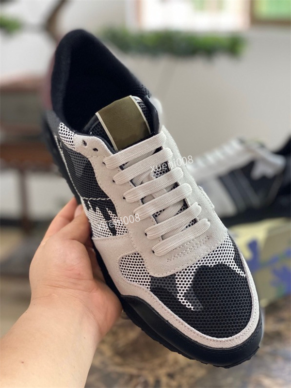 

Men Shoe Designer Women Leather 39-46 Lace Up Platform Oversized Sole Sneakers White Black mens womens Luxury velvet suede Casual xg210702, Choose the color