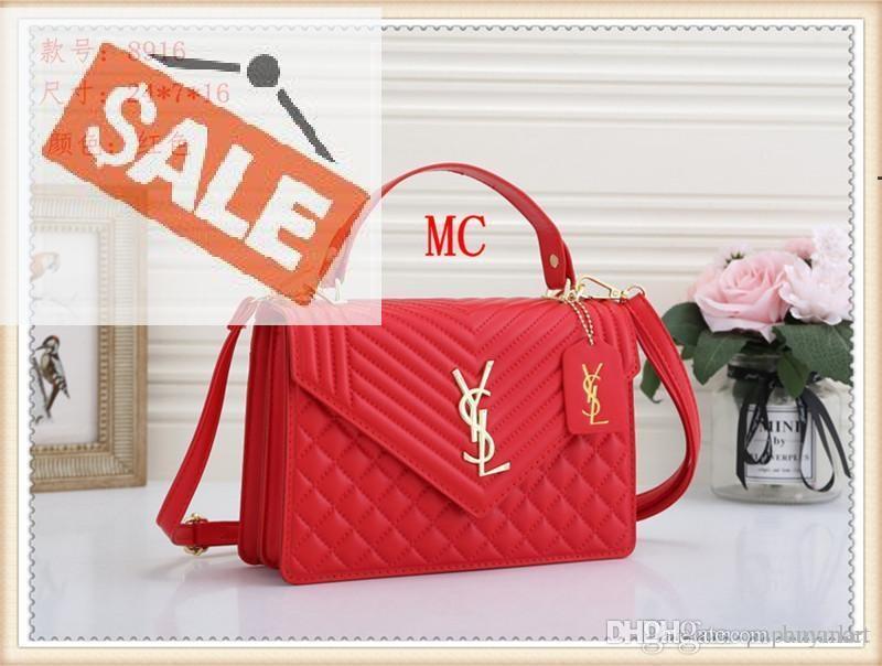 

Louis Fashion Crossbody Shoulder HandBag Women Purse Messenger Bags Wallet Tote Clutch Bag Vitton YSL 8916-1, Red;black