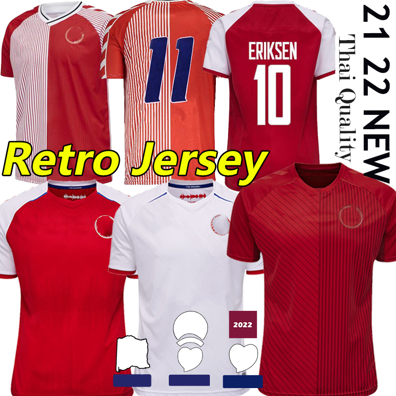 

2022 Denmark Soccer Jerseys ERIKSEN Limited Edition 22/23 special HOJBJERG CHRISTENSEN SKOV OLSEN BRAITHWAITE DOLBERG 1986 92 98 retro classic football shirt, 21-22 third