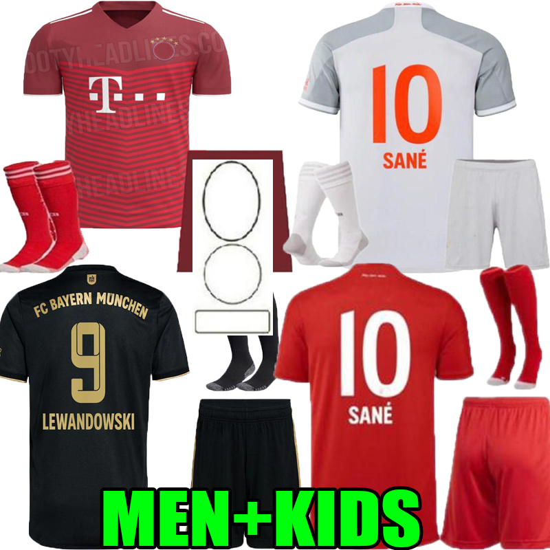 

2020 2021 2022 Bayern home away Munich RIBERY HUMMELS Soccer jerseys Men  kit 20 21 22 VIDAL LEWANDOWSKI MULLER SANE child Football uniform, 2021;home