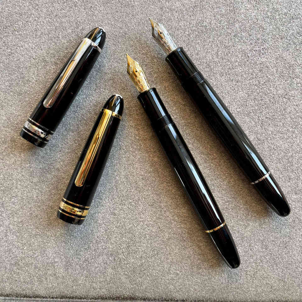

Mont Wanbao Daban 149 pearl pen, frosted black, classic black