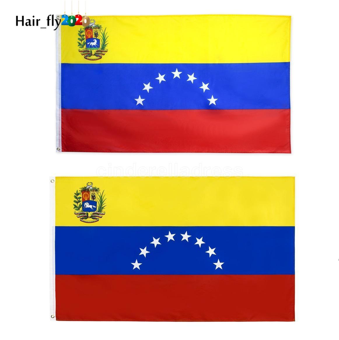 

DHL fast Venezuela Flag 3x5ft High Quality Wholesale Venezuelan 7 Seven Stars National Flags for Sale HT06