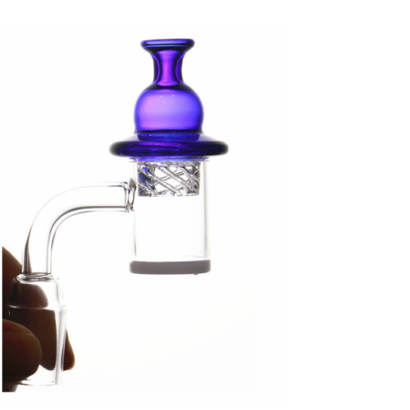 

Other Smoking Accessories New 25mm Quartz Banger Nail with Spinning Carb Cap Female Male 10mm 14mm 18mm for Dab Rig Bong