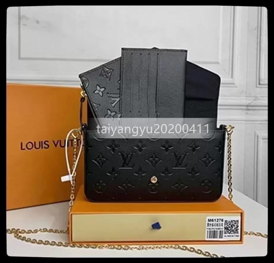 

LVLOUISVITTON VUTTON Wallet Designer Favorite Multi Pochet Chain Shoulder Bags Luxurys Women Handbag Clutch Wallets Card Purse, 4-pink embossing