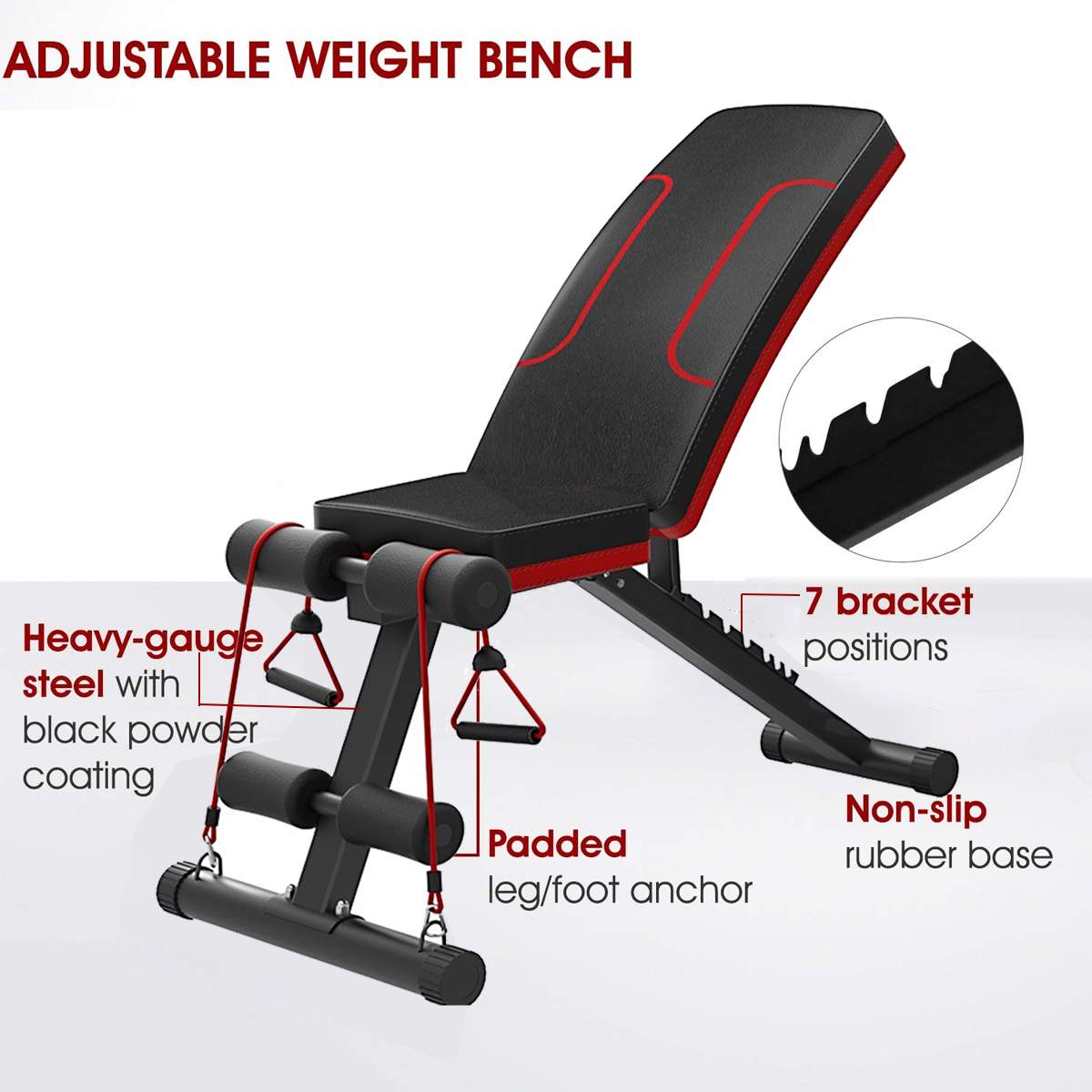 

Household Fitness Workout Gym Exercise Training Equipment Indoor Fitness Adjustable Fitness Stool Dumbbell Bench Sit Up Stool