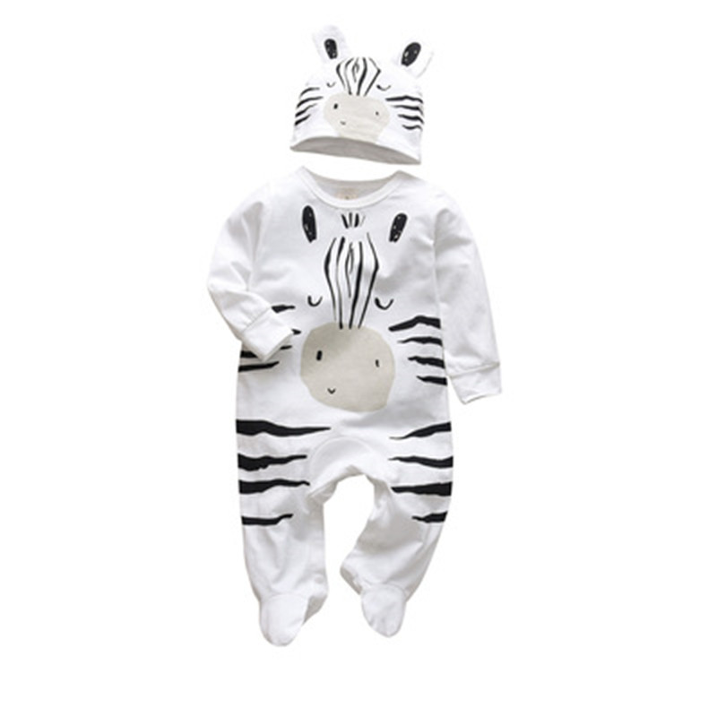 

Newborn sets Little Baby Girls boys Clothes Cute Clothes+hat New Born Rompers Twin Infant Clothing Jumpsuit, Gray