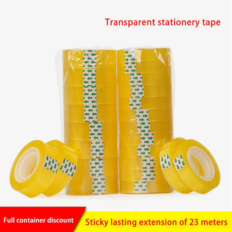 

Yubo yb1125 transparent tape small large 1.7cm wide adhesive tape fine cross tapes misprint Florist office 11mm strong