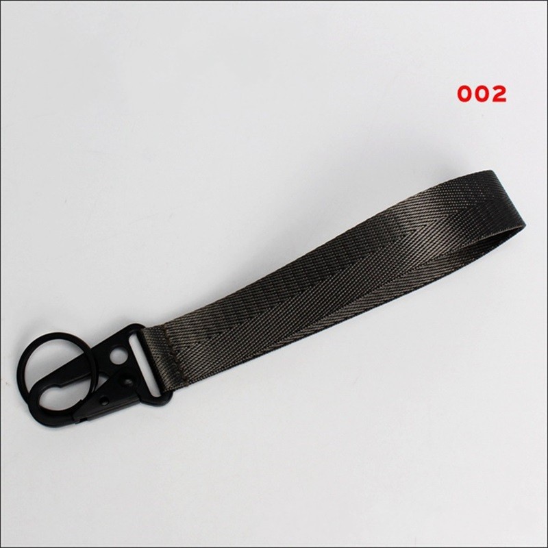 

Colorful Key Rings Racing Keychain Wrist Lanyard with Metal Keyring 942 B3