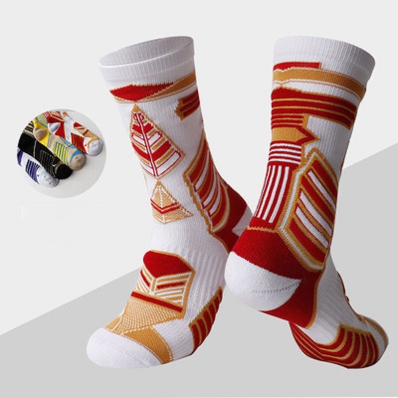 2021 Mens Basketball Socks Fashion Athletic Long Socking Professional Football Running High Quality Sock Thicken Warm 5pairs Lot No Mixed-image-708729546