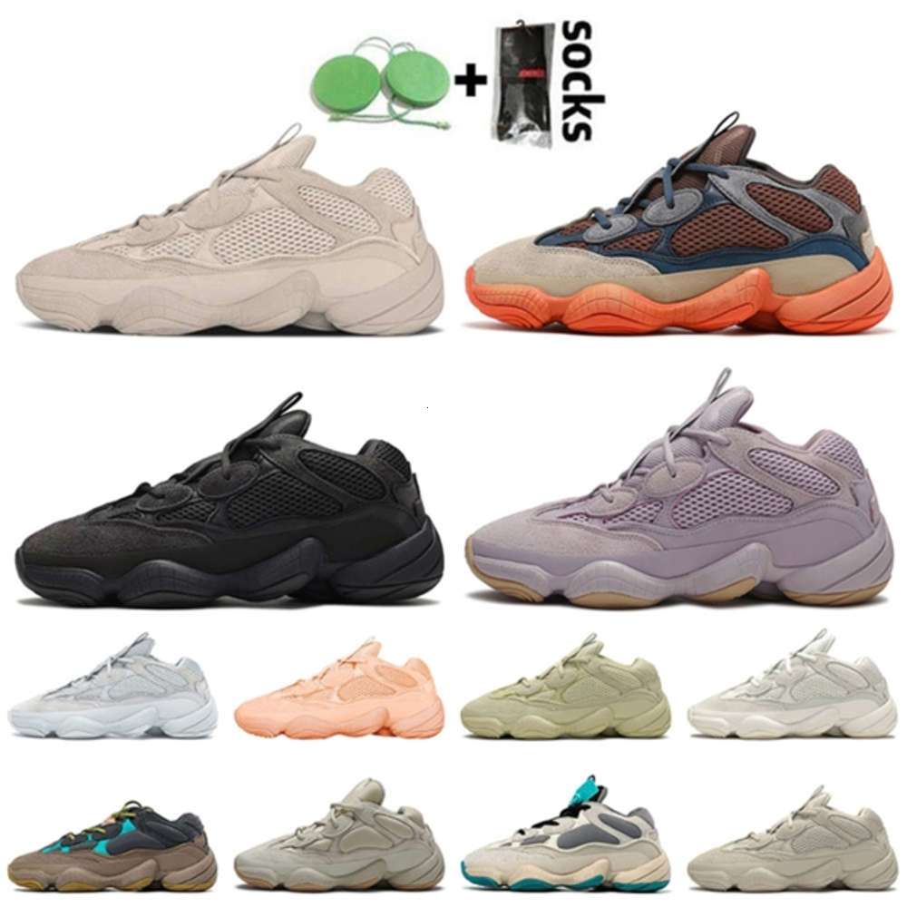 

Kanye 500 Run Shoes for men women Taupe Light Enflam Blue Orange Blush Utility Black Soft Vision Trainers Sneakers Big Size Eur 46 hachishoes, A7 blush 36-46