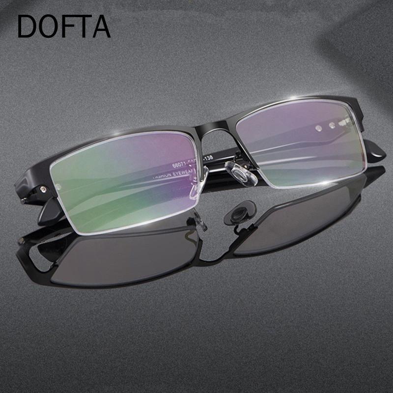 

Fashion Sunglasses Frames DOFTA Optical Glasses Frame Men Alloy Myopia Eyeglasses For Prescription Eyewear Man 5275