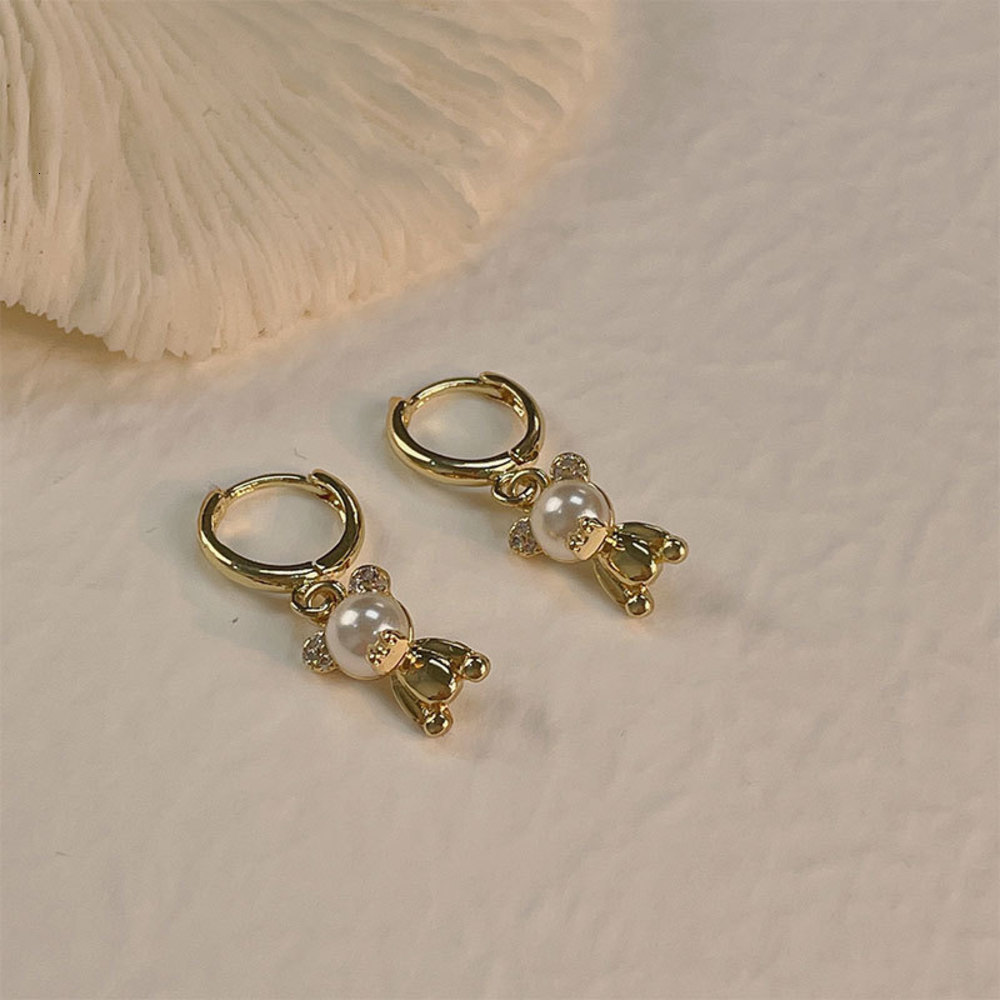 

Golden pea Earrings Fashion tassel Ball female summer HEART EARRINGS Metal, Silver