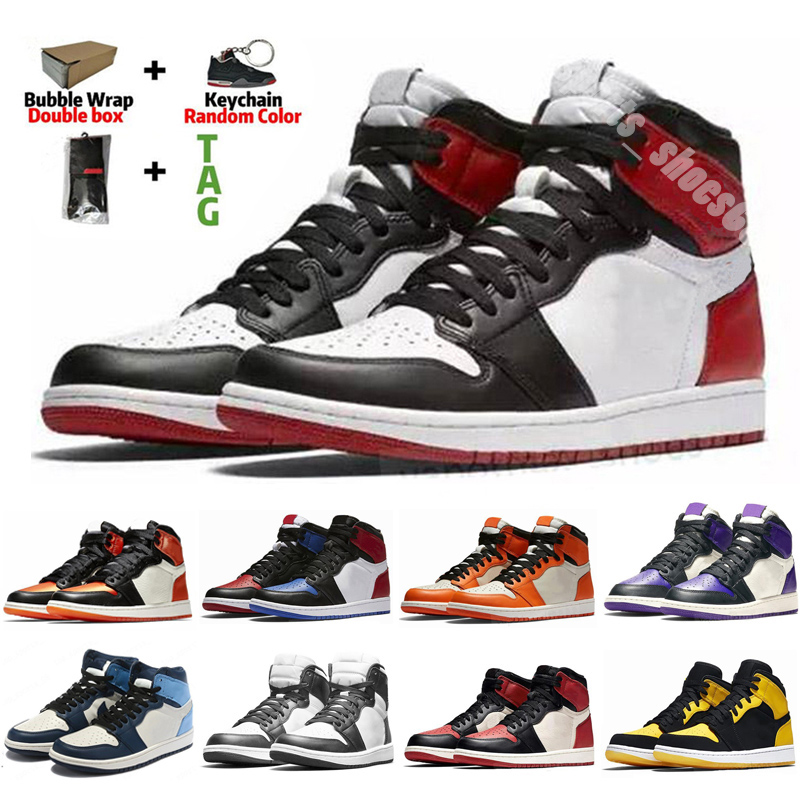 

Outdoor Shoes High Bio Hack Travis Scotts Pine Green 1s Jumpman 1 Mens Women sports Shoe Court Purple Obsidian Smoke Grey UNC