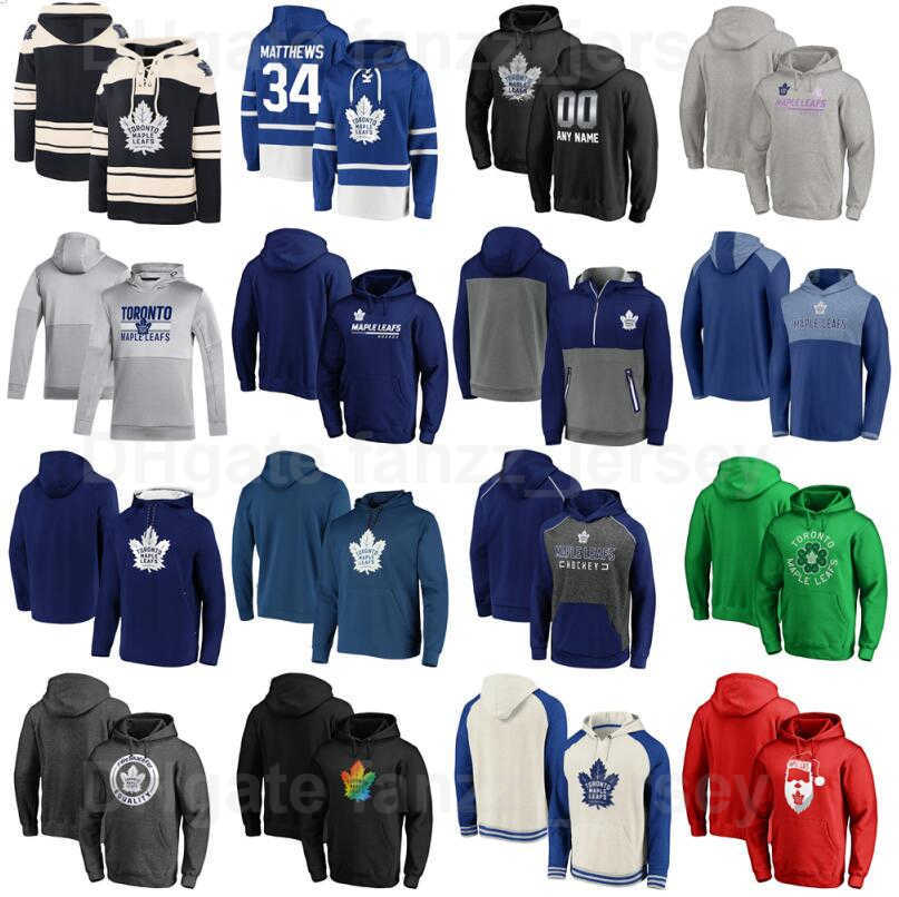 

Pullover Toronto Maple Leafs Hockey Hoody Jackets Sports 34 Auston Matthews Hooded 16 Mitchell Marner Hoodies 88 William Nylander Sweatshirts 91 John Tavares
