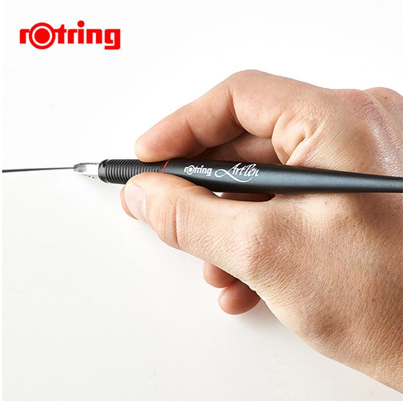 

Fountain Pens Rotring Art Pen 1.1mm/1.5mm/1.9mm/2.3mm/ EF/ F/ M/ B Hook Line Sketch Professional Drawing, Red