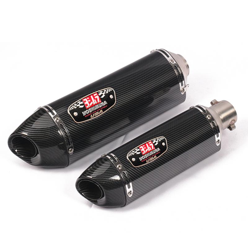 

Motorcycle Exhaust System 51mm Universal Yoshimura Motocross Escape Moto Muffler Pipe Modified For Fz8 Mt07 Nmax Tmax 530 Crf 230 Er6n