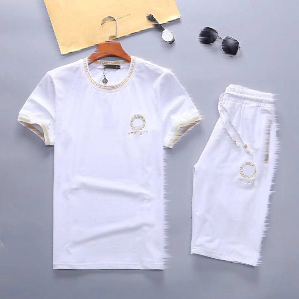 

2021 Mens Beach Designers Tracksuits Summer Suits Fashion T Shirt Seaside Holiday Shirts Shorts Sets Man S Luxury Set Outfits Sportswears -3XL, Gray