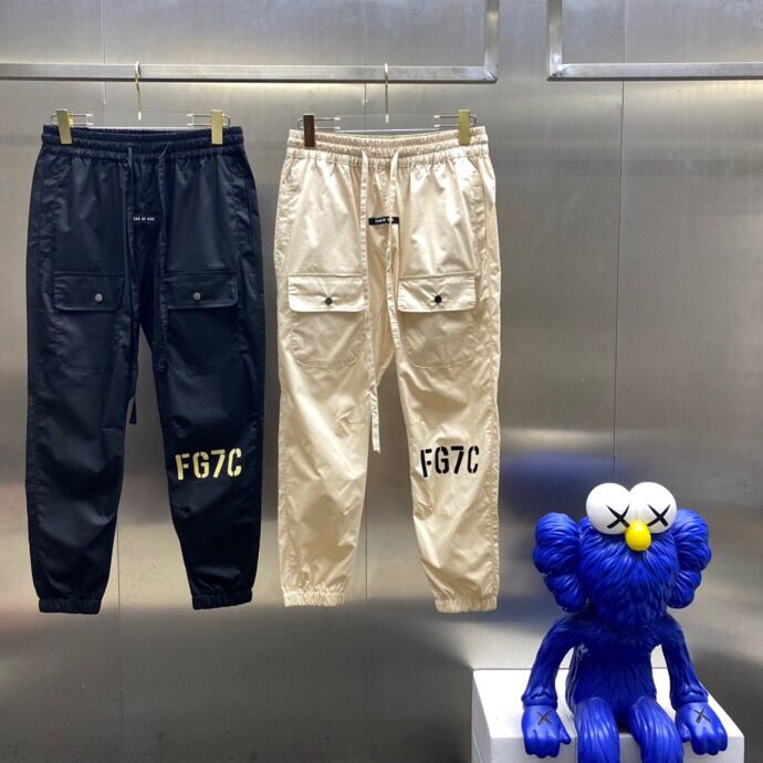 

Trendy Sweater Wool Roll Fabric Casual Pants 2021SS Men's Designer Sweatpants Clothes