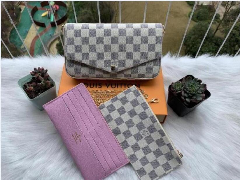 

gt;2021 Luxurys Bags Messenger Women Totes Fashion Printing Shoulder Classic Crossbody Bag LV LOUIS MEN VITTON, Black