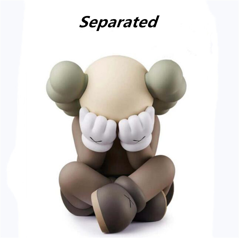 

New style The Originalfake K A W S 13CM*20CM*20CM 1.3KG The Separated Companion Figure With Original Box Action Figure model decorations Toys Gift