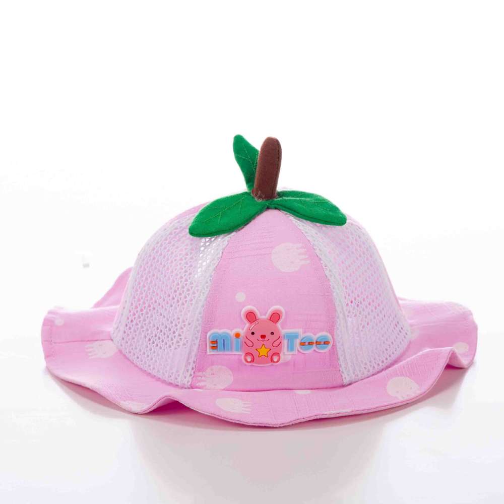 

Season clover lovely leisure children fisherman's hat breathable mesh children's basin travel sun 0772, Yellow