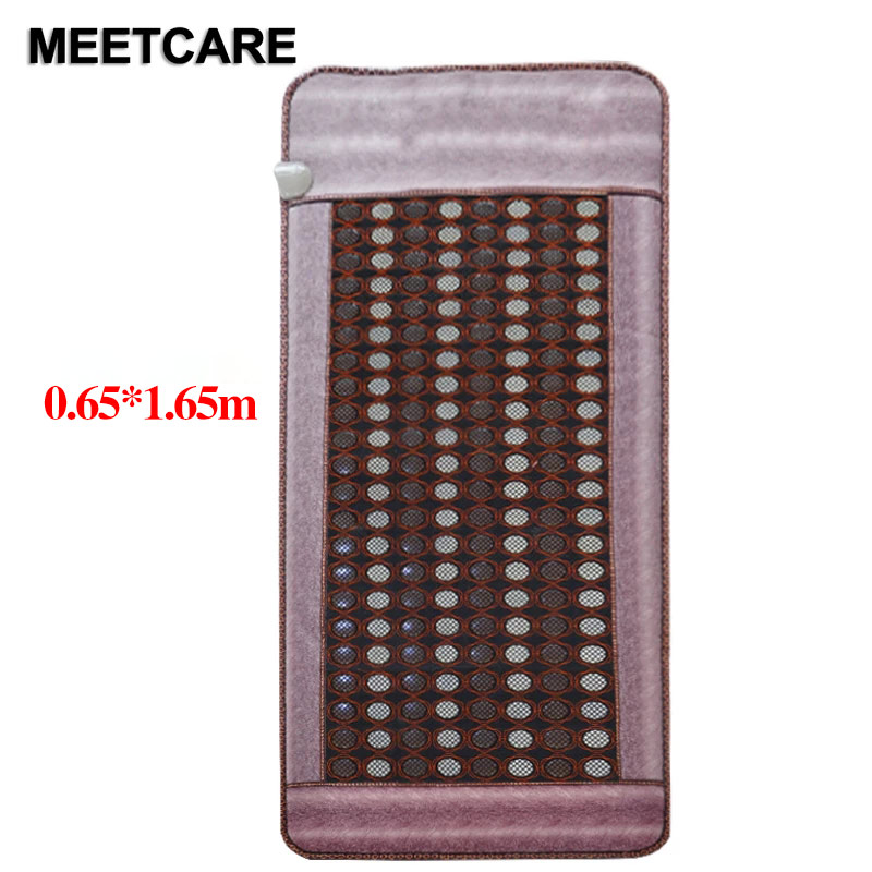 

Far Infrared Natural Photon Jade Tourmaline Heating Pad Pro Hot Stone Therapy Mat with Smart Controller Adjustable Temperature