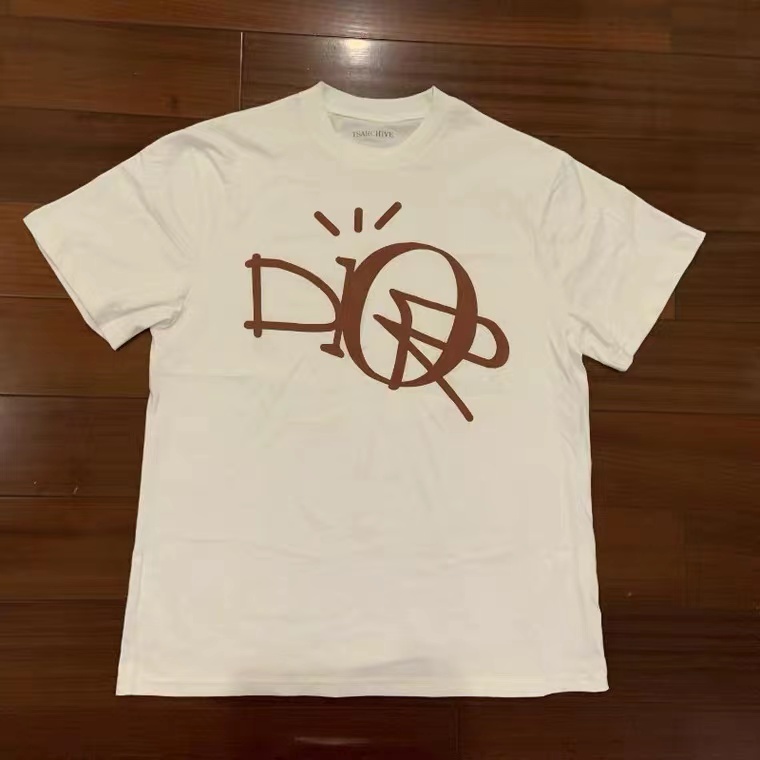 

Travis Scott Cactus Jack Tshirt Show Limited Short-sleeved T-shirt Round Neck Loose Beauty Tide Plus Size Cotton Short Sleeves, Beige