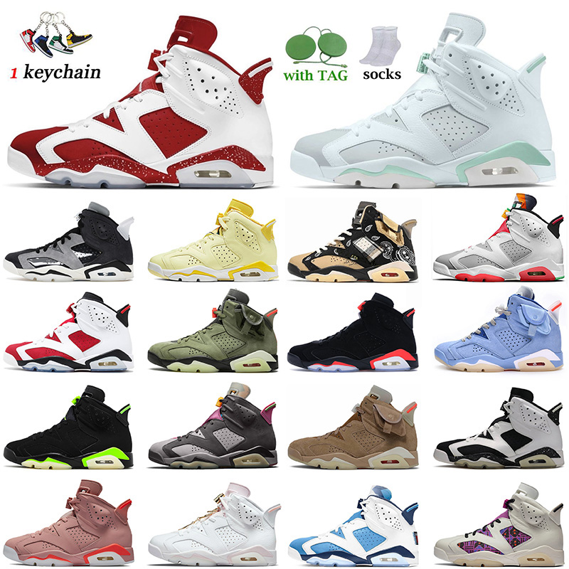 

Size US 5.5-13 Red Oreo Basketball Shoes 6 Women Mens Retro Sports 6s Tiffany Blue British Khaki Black Infrared Cactus Maroon PSGS UNC Outdoor Jumpman Sneakers, D29 black cat 40-47