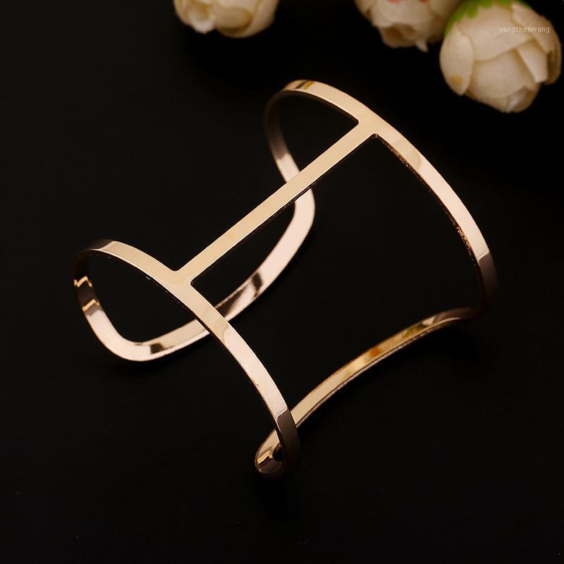 

Design Steampunk Gold Cuff Bangles For Women Sexy Bracelet Bangle