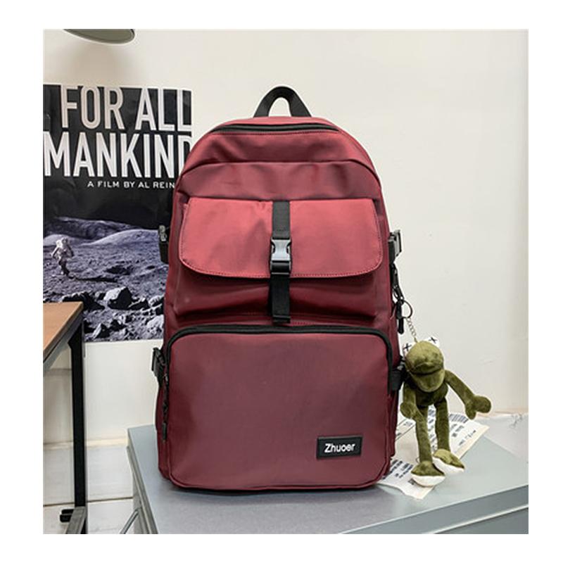 

Backpack Waterproof Mans For Woman 2021 Fashion Lovers Schoolbags Unisex Classic Leisure, Black