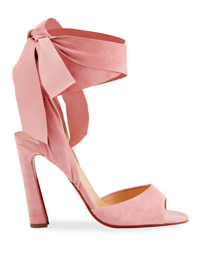 

Luxurious Designers Women's dress sandal red bottom shoes high heels rubber Crosse Du Desert party ankle strap woman pumps super quality, 15