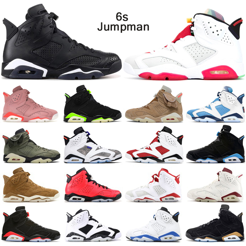 

Jumpman 6s Electric Green Basketball Shoes 6 UNC Black Infrared Carmine British Khaki DMP Sport Blue Marron Mens Trainers Sports Sneakers, Ts