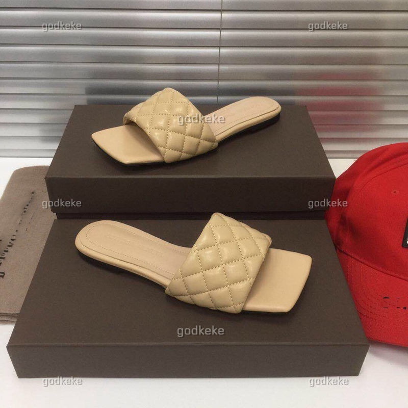 

Children' shoes Black Woven Slippers Sliders Womens Summer Leather Slipper Flat Flip Flops Square Toe Stiletto Sandals Cloud Chaussures, Black;grey