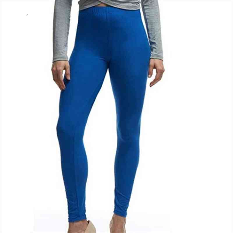 

summer high waist fashion soft womens legging workout elasticity casual solid fitness for feminina, Black