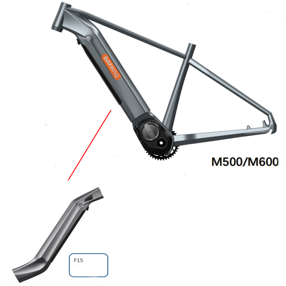 

Bafang M500/M600 ebike frame battery pack 48V 52V 14Ah 17Ah 21Ah by Korea brand cells for 8fun 500W 750W 1000W