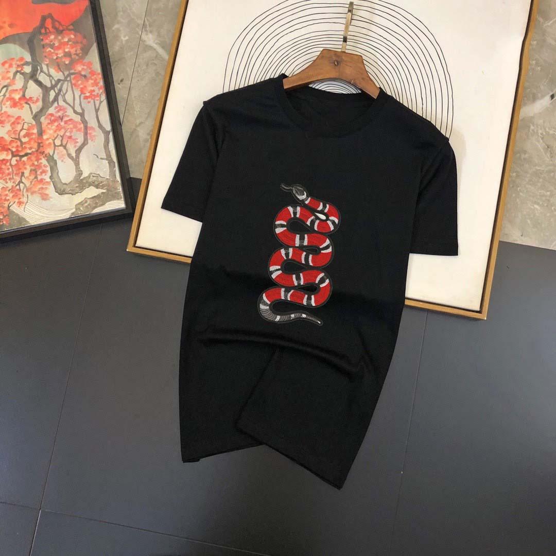 

2021 Plain Men T Shirts Cotton Women Clothes Funny Short Sleeve O Neck Tees Printing Phillip T-Shirts, White;black