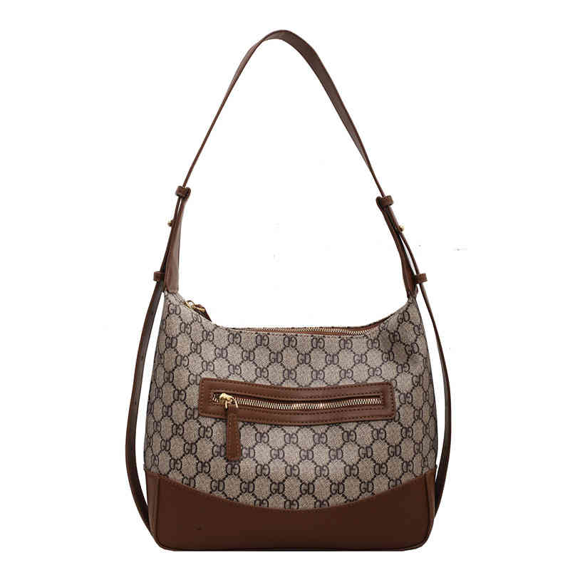 

Minority design new sling shoulder bag women's letter printing large tote Pu flower Bags Outlet, Blue 28cm*18cm
