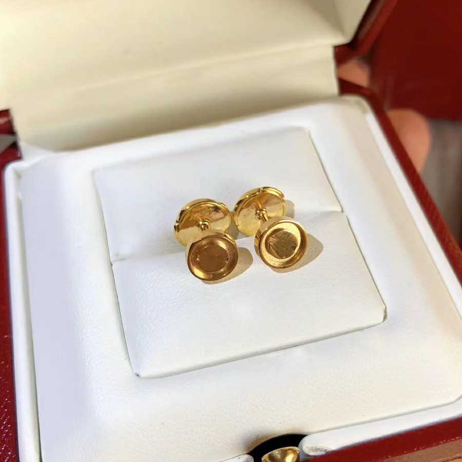 

S925 silver Top quality round shape stud earring in three colors plated for women wedding jewelry gift PS4228