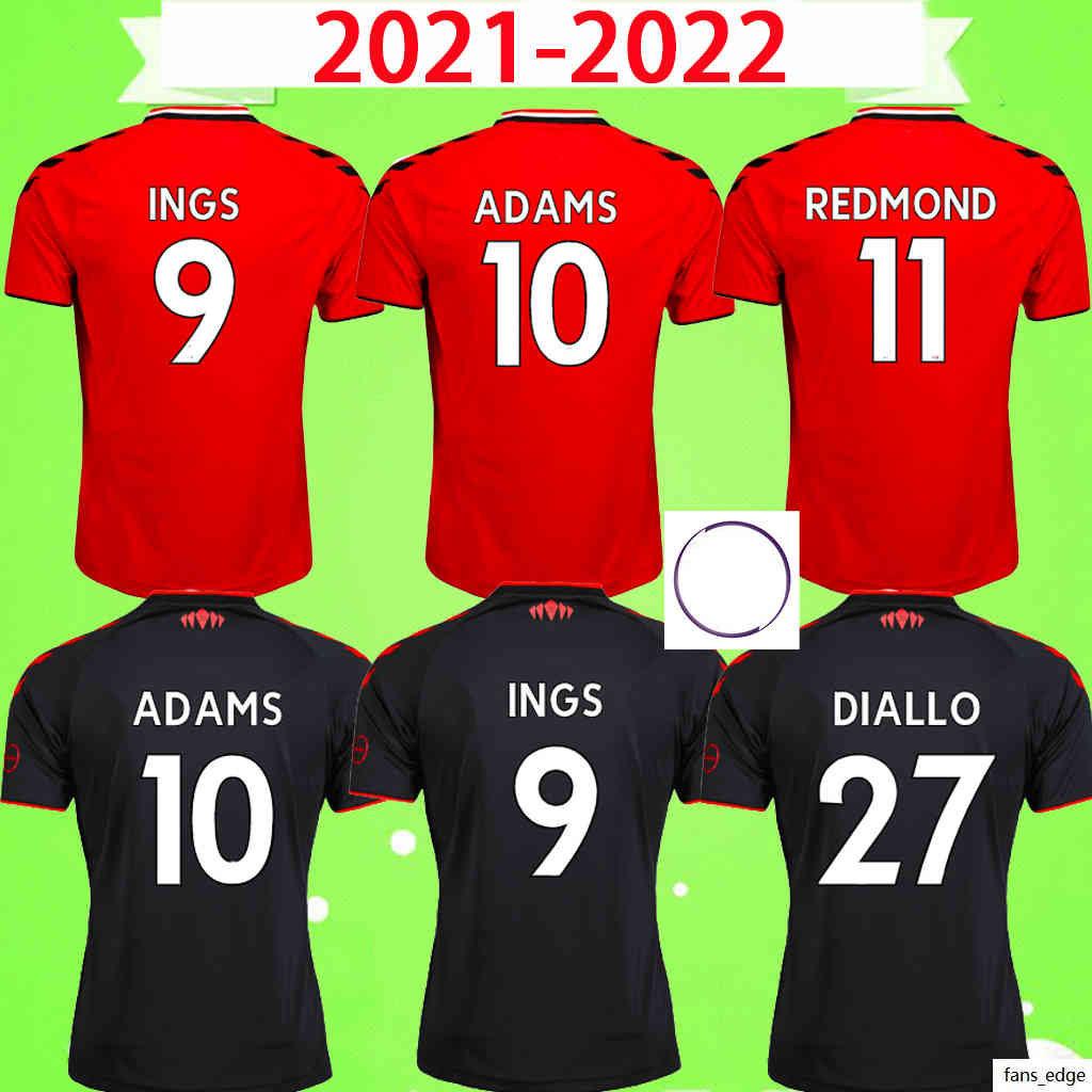 

21 22 INGS Soccer Jerseys WARD-PROWSE 2021 2022 DJENEPO ARMSTRONG Football Shirts set LONG ADAMS ROMEU VESTERGAARD Men Kids Kit WALCOTT, Black;yellow