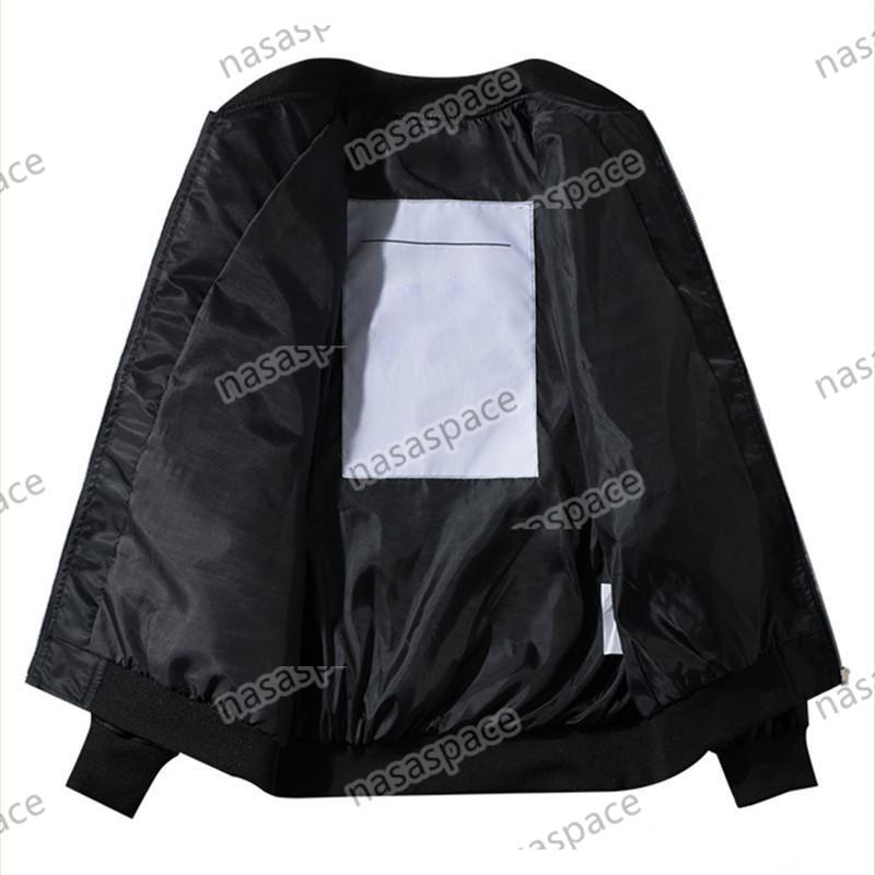 

Man Jackets Outerwear MA1 Flight Pilot Bomber Jackets Designer Windbreaker Baseball Wintercoat Mens Clothing Size S-4XL, Gray