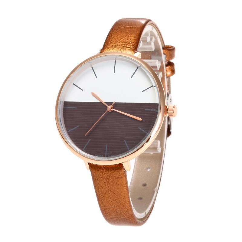 

Wristwatches Zegarek Damski Fashion Simple Women Watches Woman Ladies Casual Leather Quartz Watch Female Clock Relogio Feminino Montre Femme